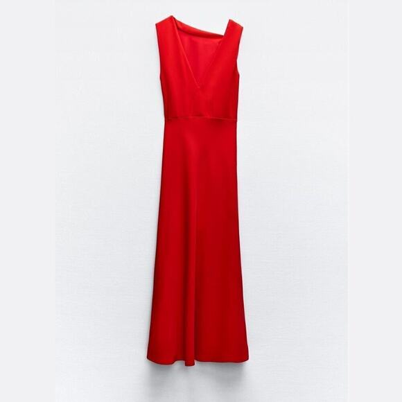 ZARA Sleeveless Midi Dress NWT LAST ONE!!! - Picture 16 of 16